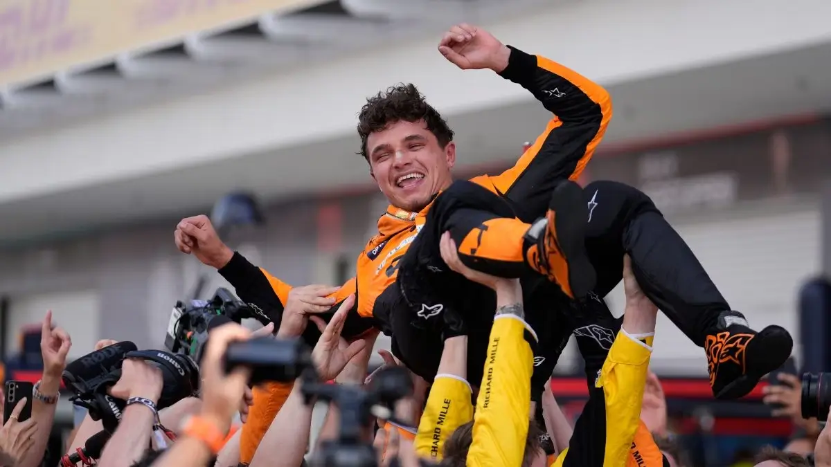 Oscar Piastri sends message to Lando Norris following first race win